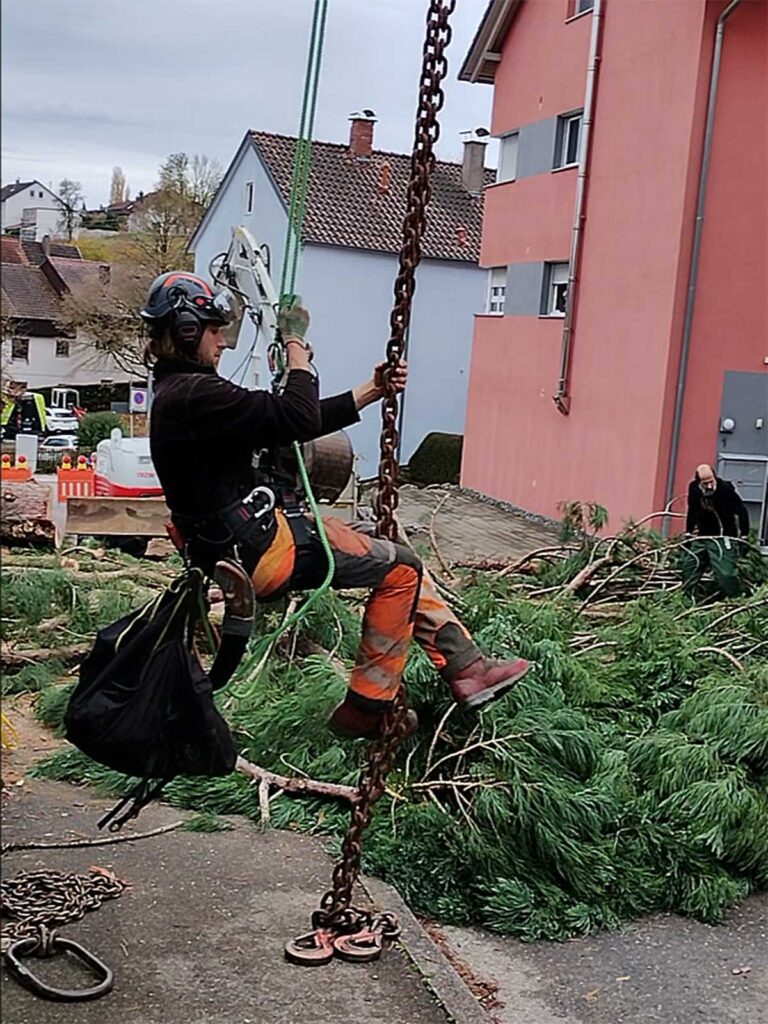 Faktor-Baum Person am Haken